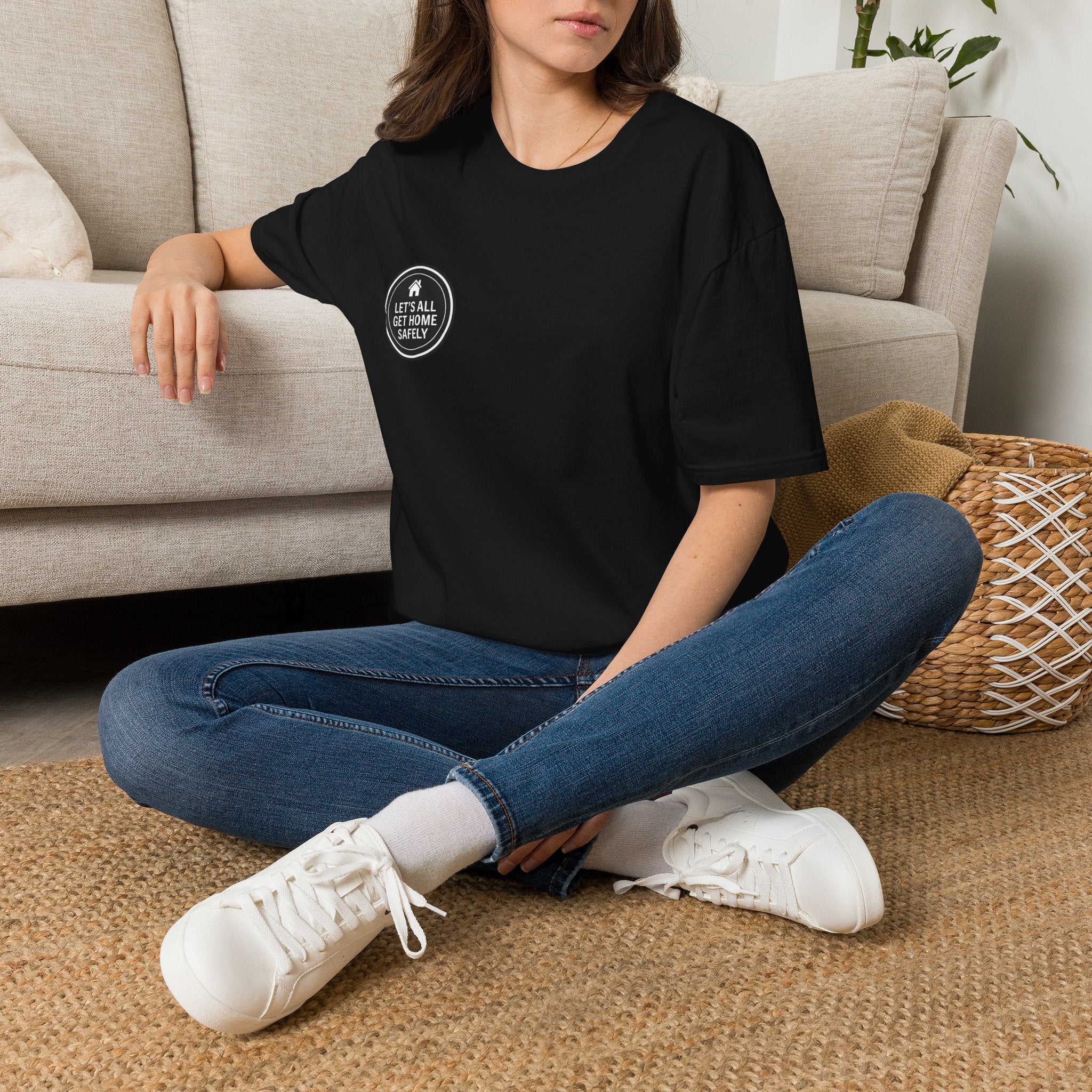 Let's Get Home Safely — Cycling Bingo Unisex Tee