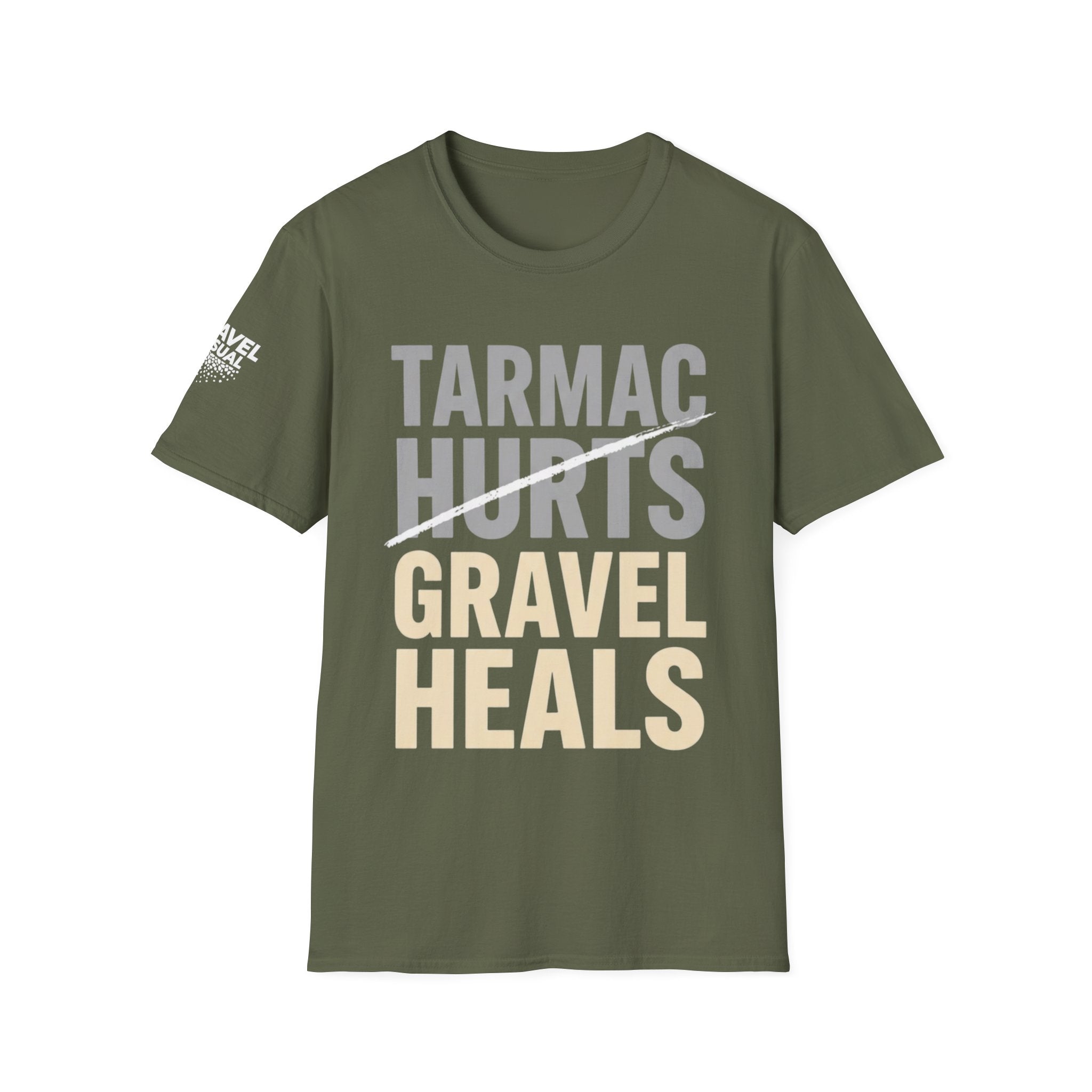 Tarmac Hurts Gravel Heals - Gildan