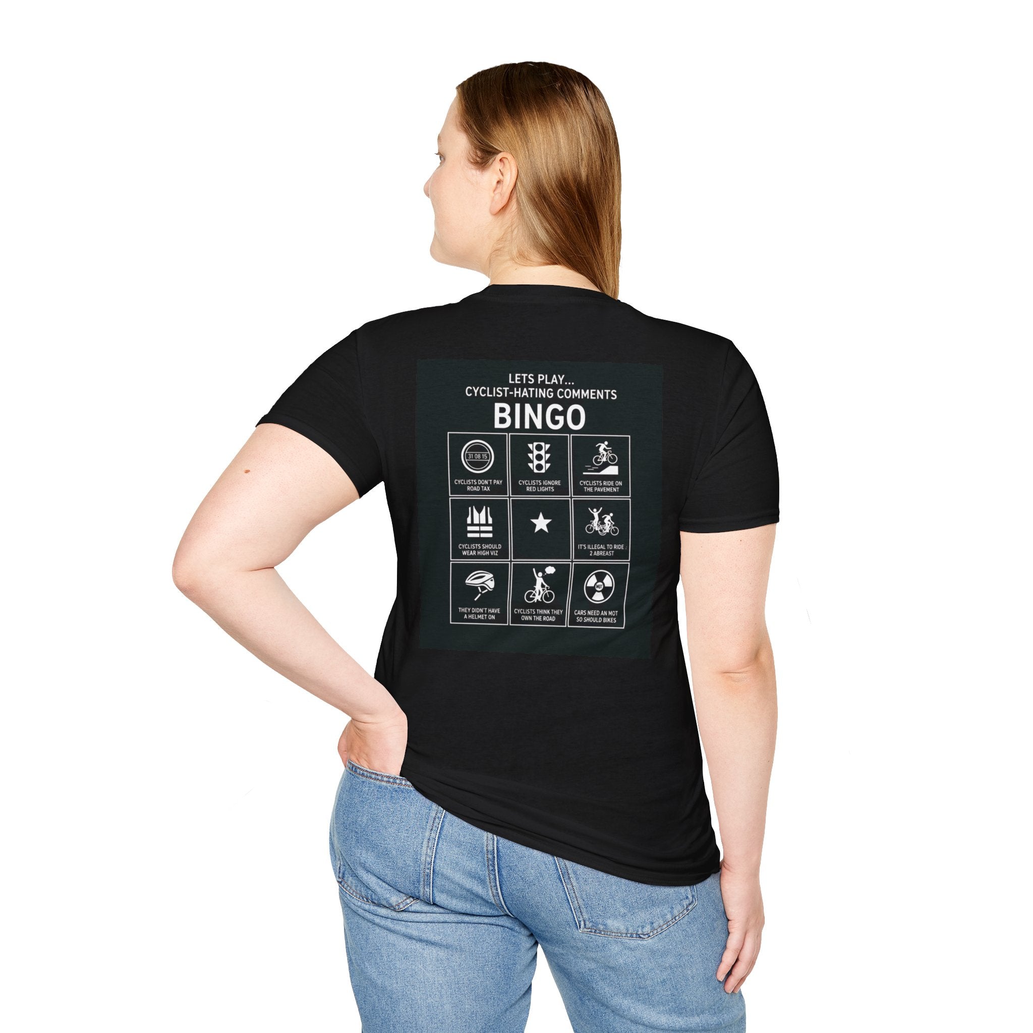 Cycling Safety Bingo Tee