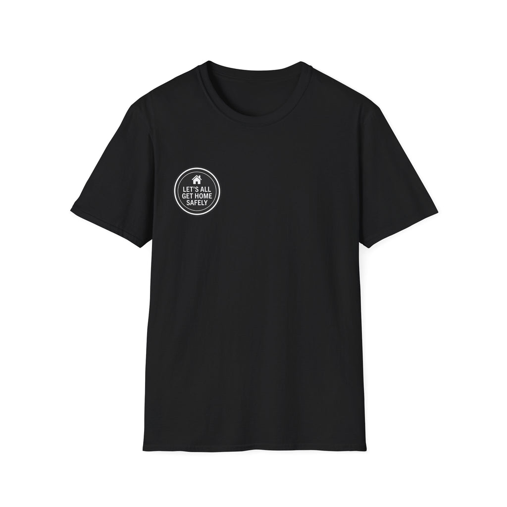 Let's Get Home Safely — Cycling Bingo Unisex Tee