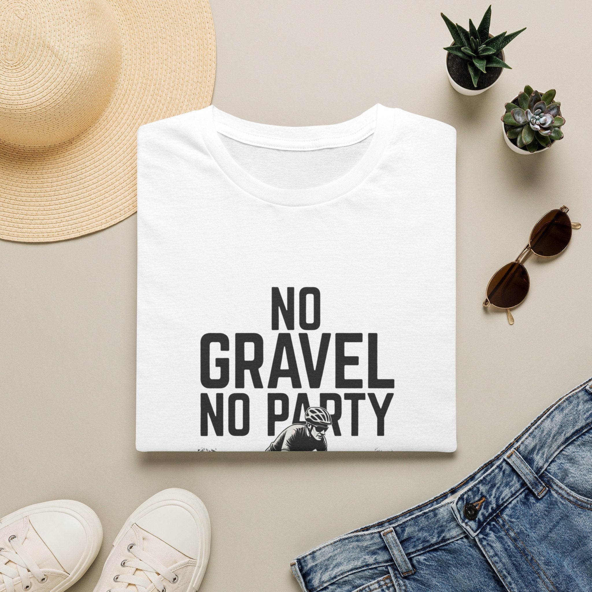 No Gravel No Party — Unisex Softstyle Tee