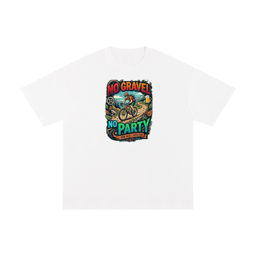 No Gravel No Party — Unisex Cotton Tee