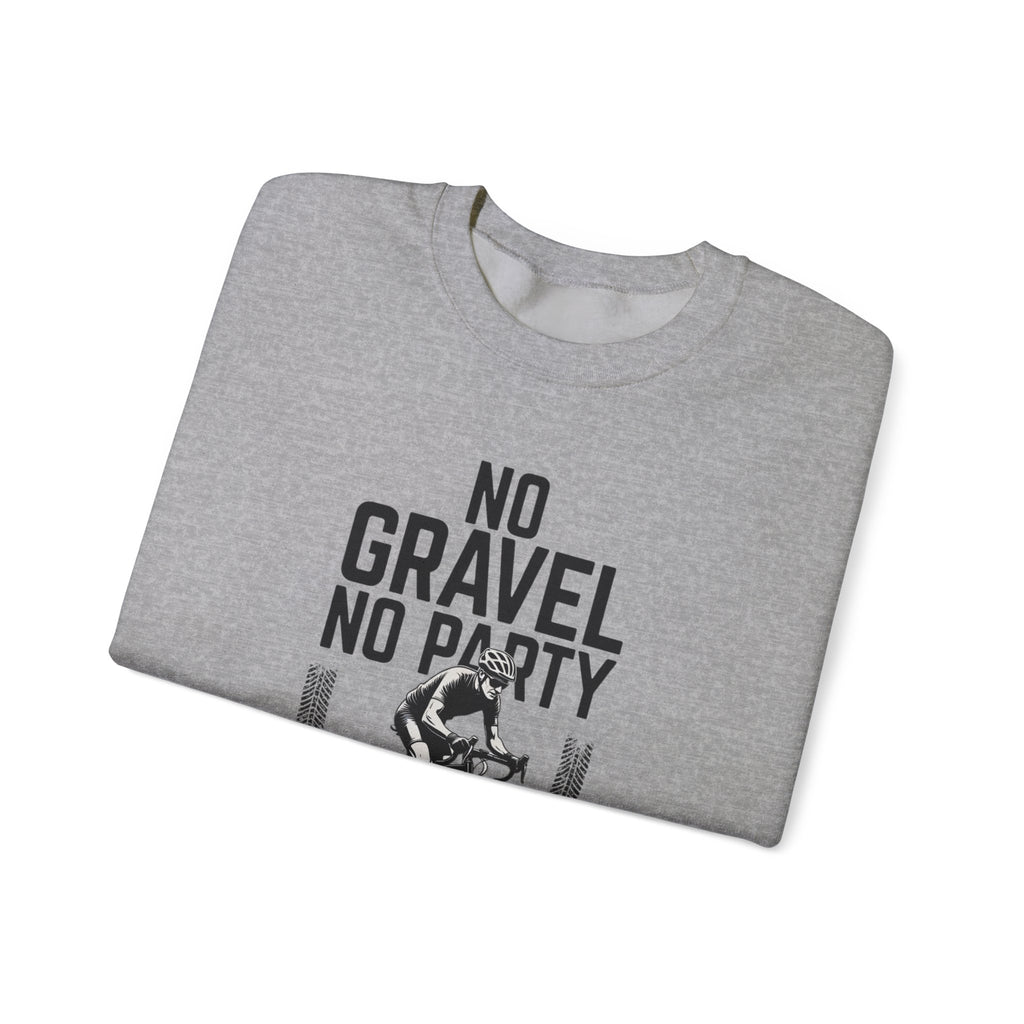 No Gravel No Party — Unisex Crewneck Sweatshirt