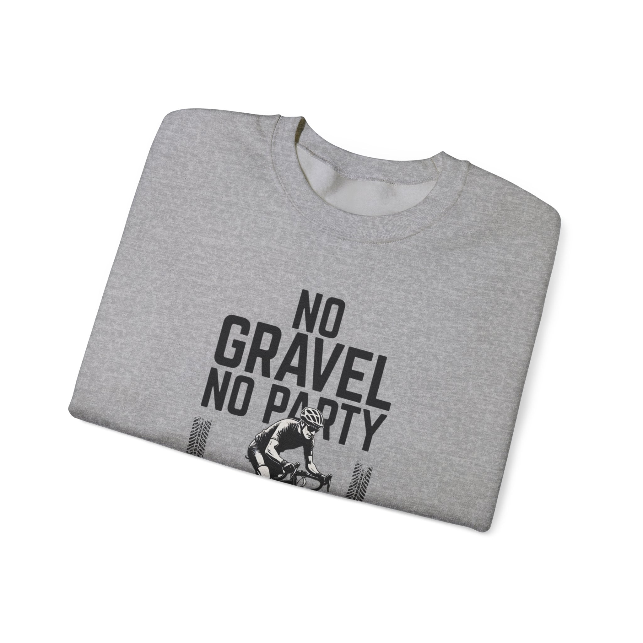 No Gravel No Party — Unisex Crewneck Sweatshirt