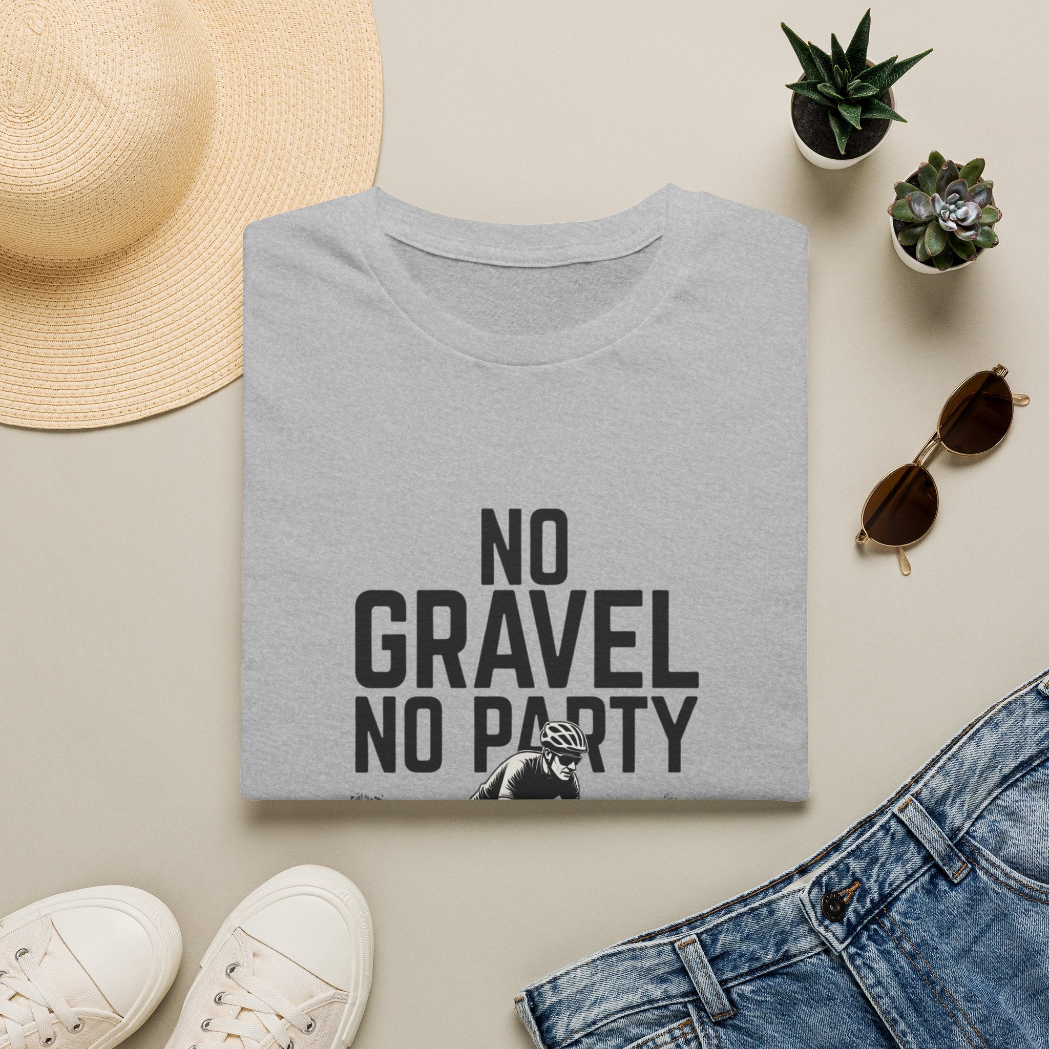 No Gravel No Party — Unisex Softstyle Tee