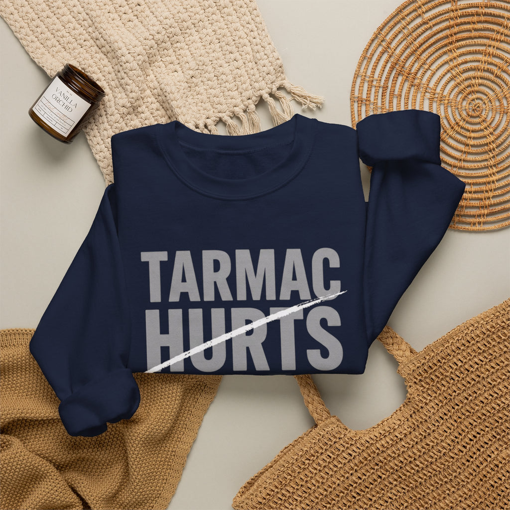 Tarmac Hurts Gravel Heals Heavy Blend Long Sleeve