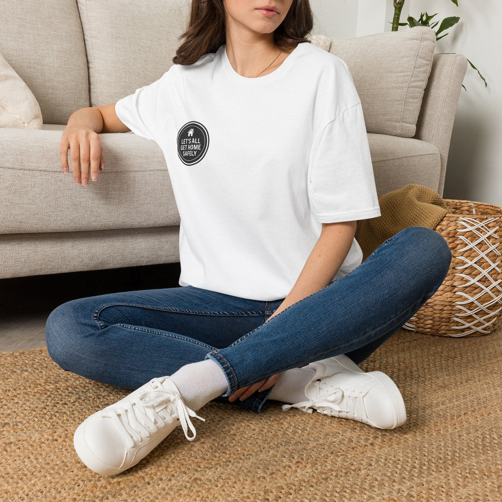 Let's Get Home Safely — Cycling Bingo Unisex Tee