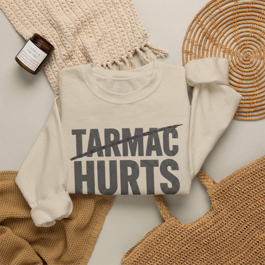 Tarmac Hurts Gravel Heals Heavy Blend Long Sleeve