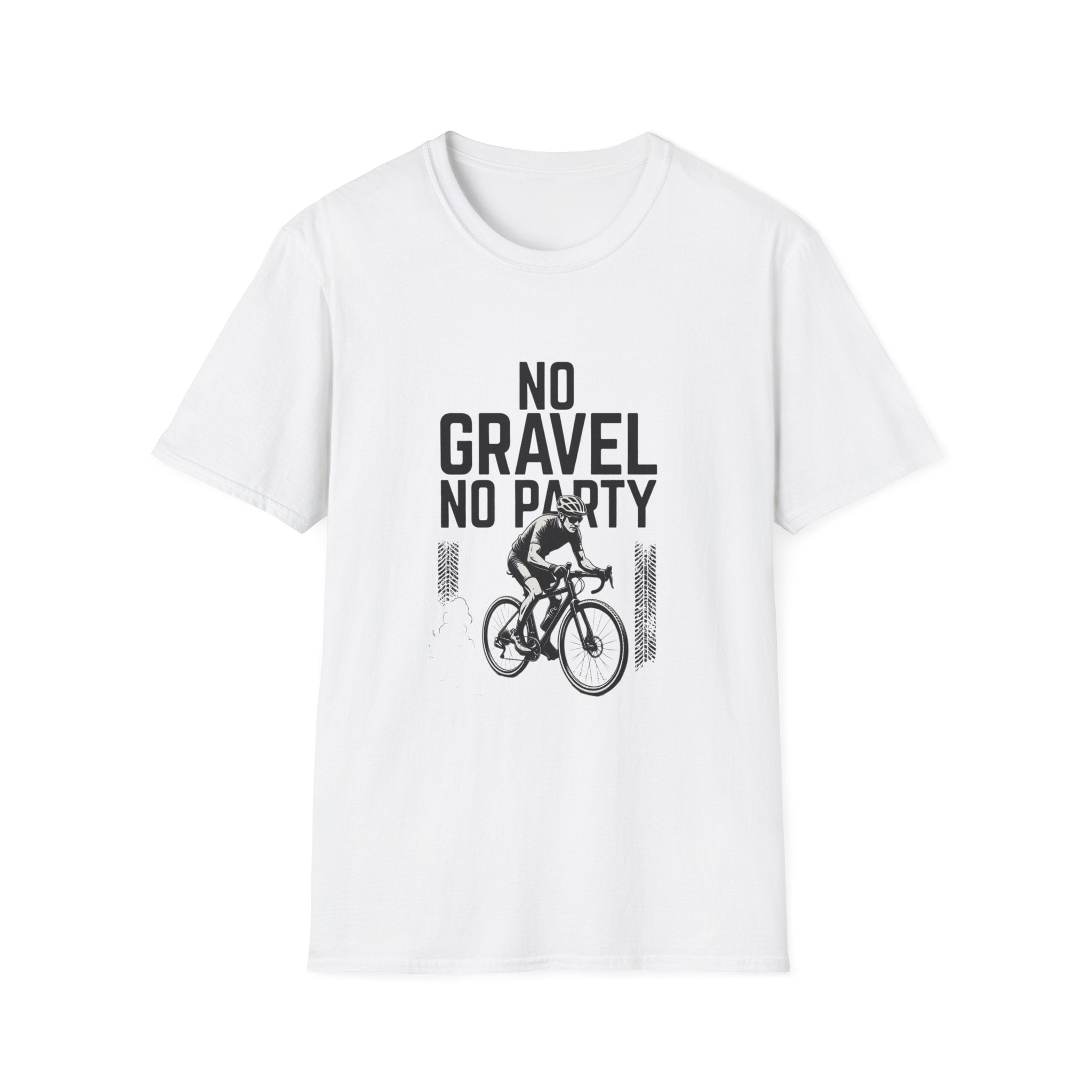 No Gravel No Party — Unisex Softstyle Tee