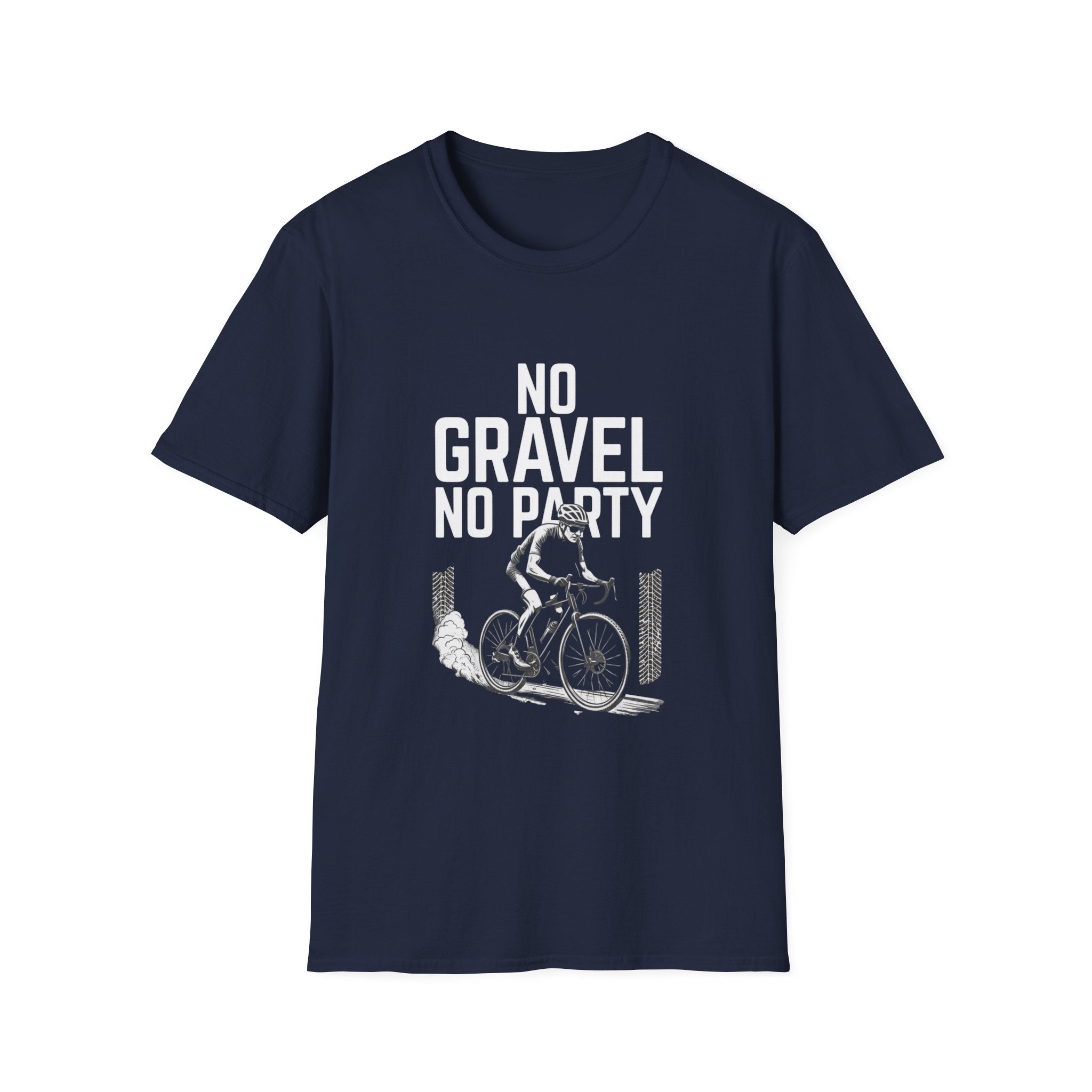 No Gravel No Party — Unisex Softstyle Tee