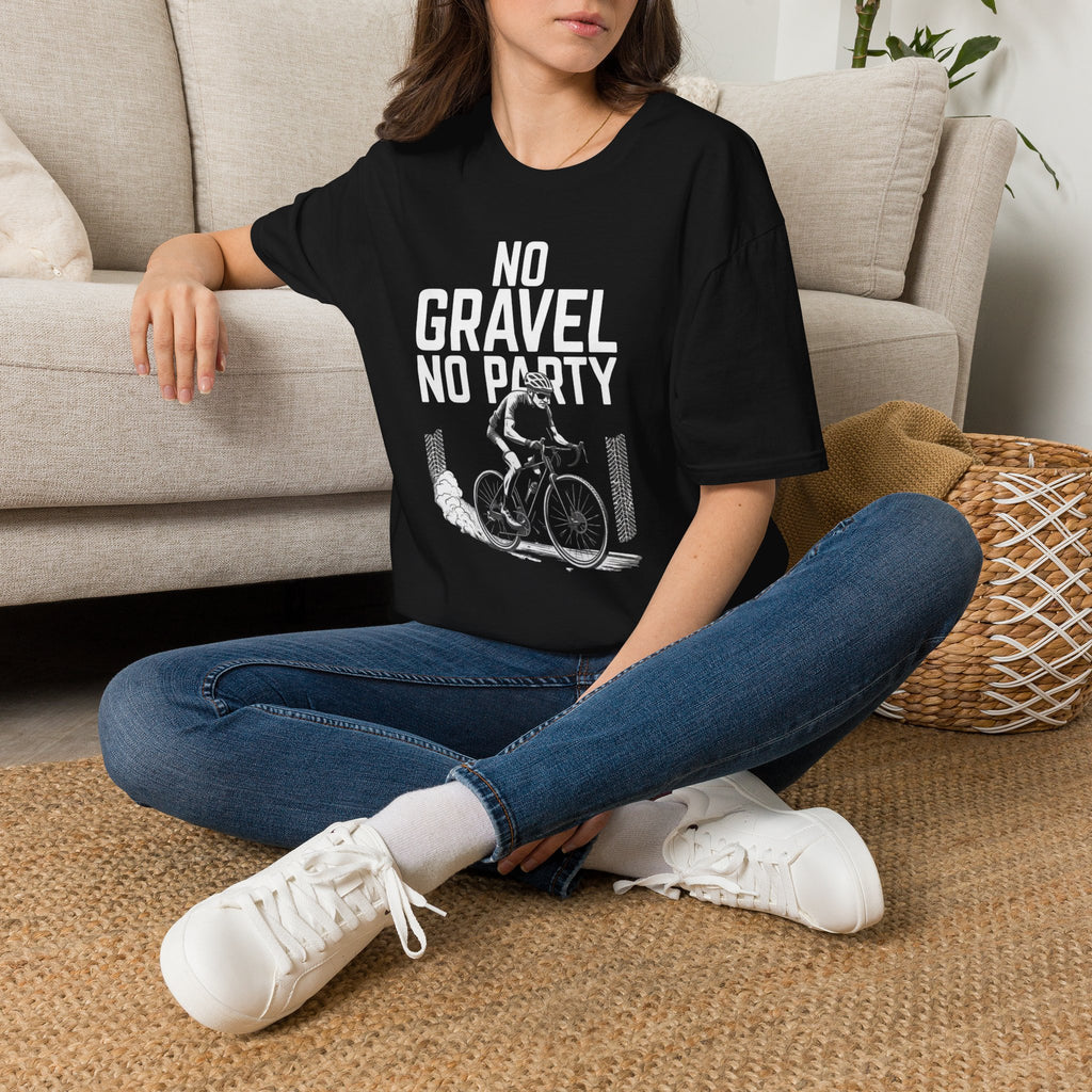 No Gravel No Party — Unisex Softstyle Tee