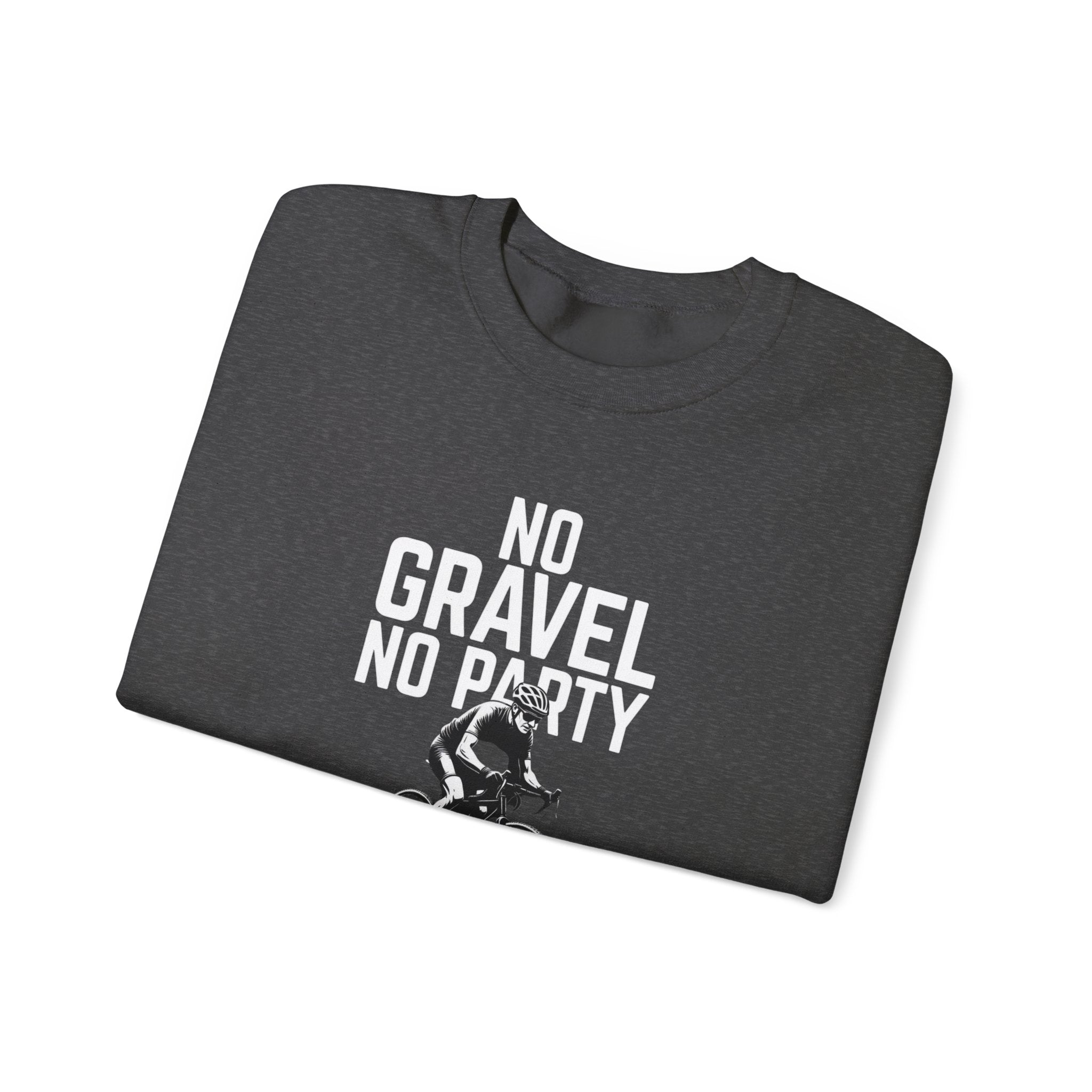 No Gravel No Party — Unisex Crewneck Sweatshirt