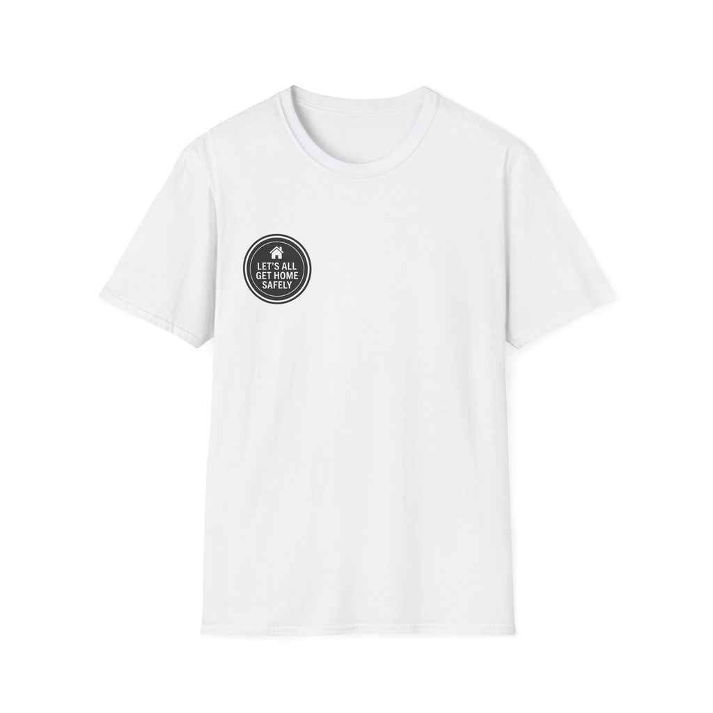 Let's Get Home Safely — Cycling Bingo Unisex Tee