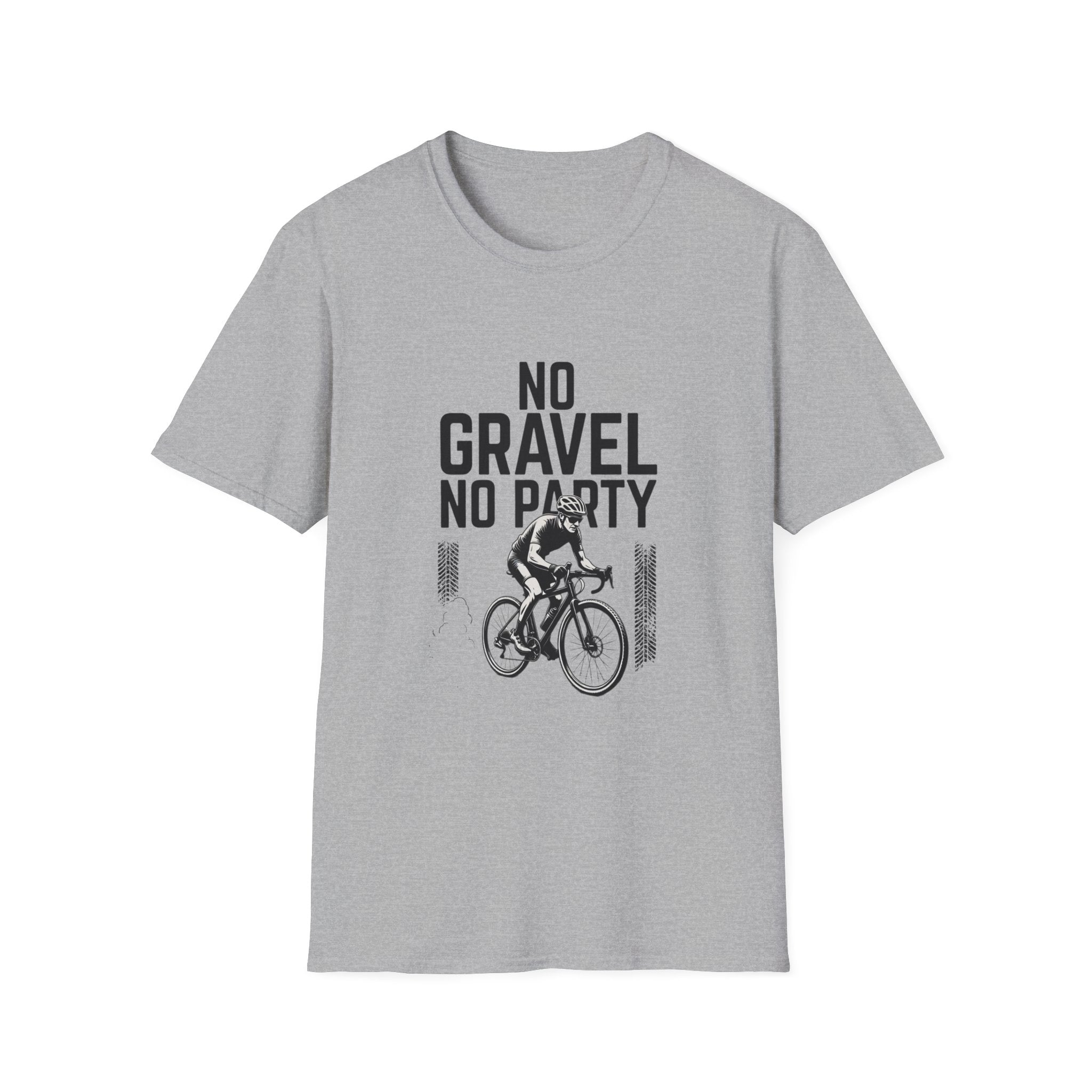 No Gravel No Party — Unisex Softstyle Tee