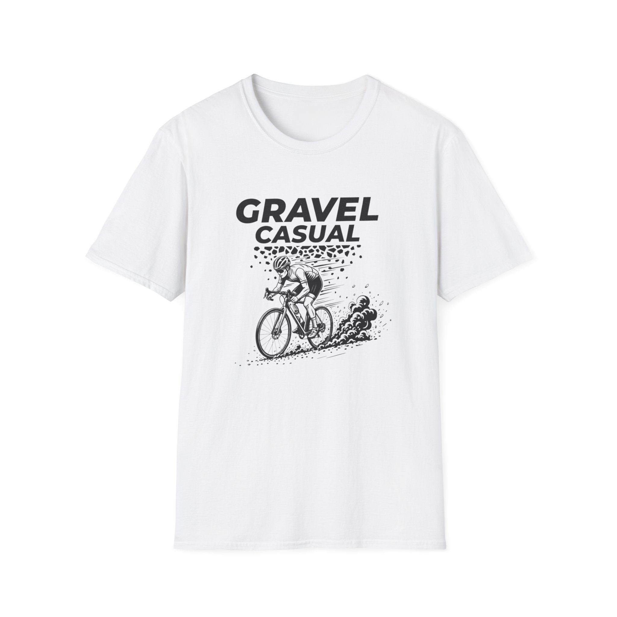 Gravel Casual Rider — Unisex Softstyle Tee