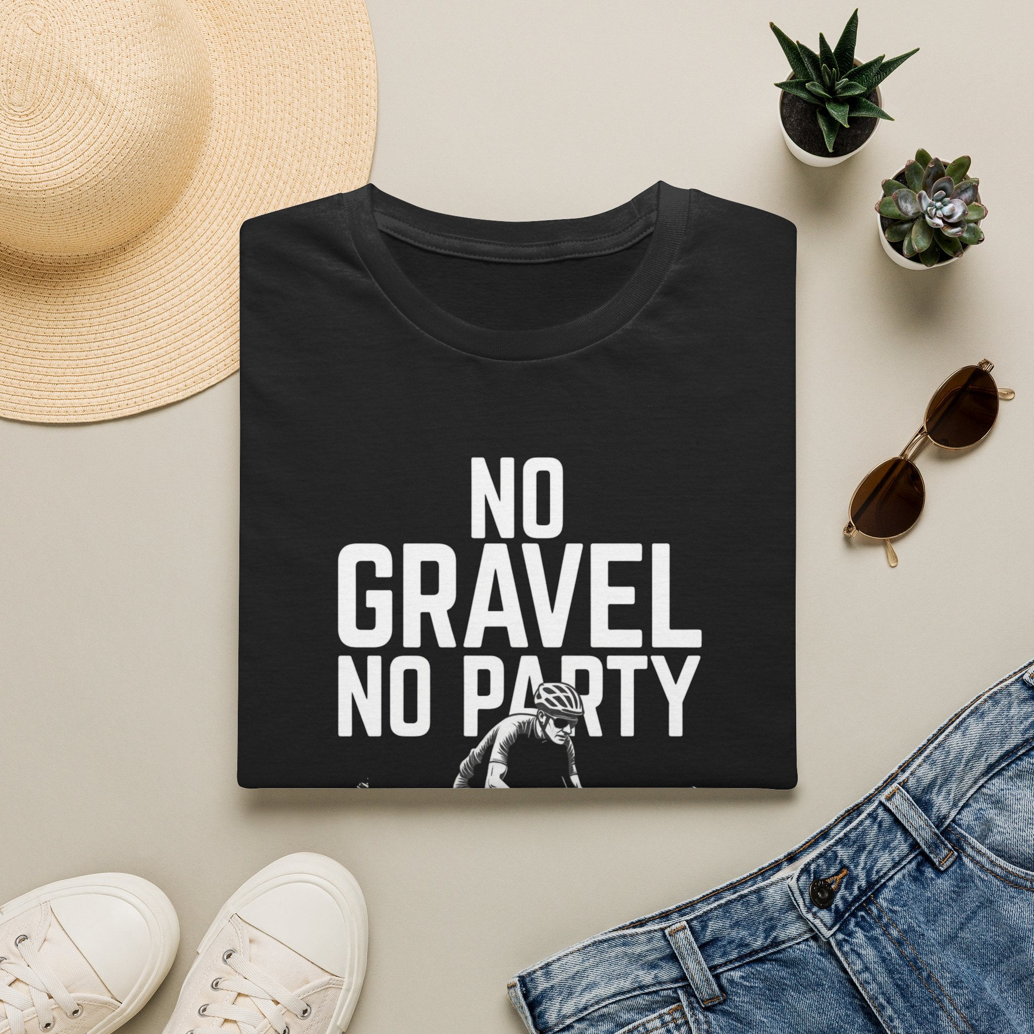 No Gravel No Party — Unisex Softstyle Tee