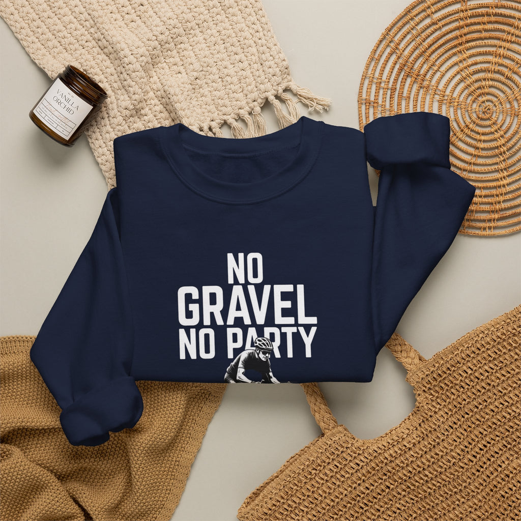 No Gravel No Party — Unisex Crewneck Sweatshirt