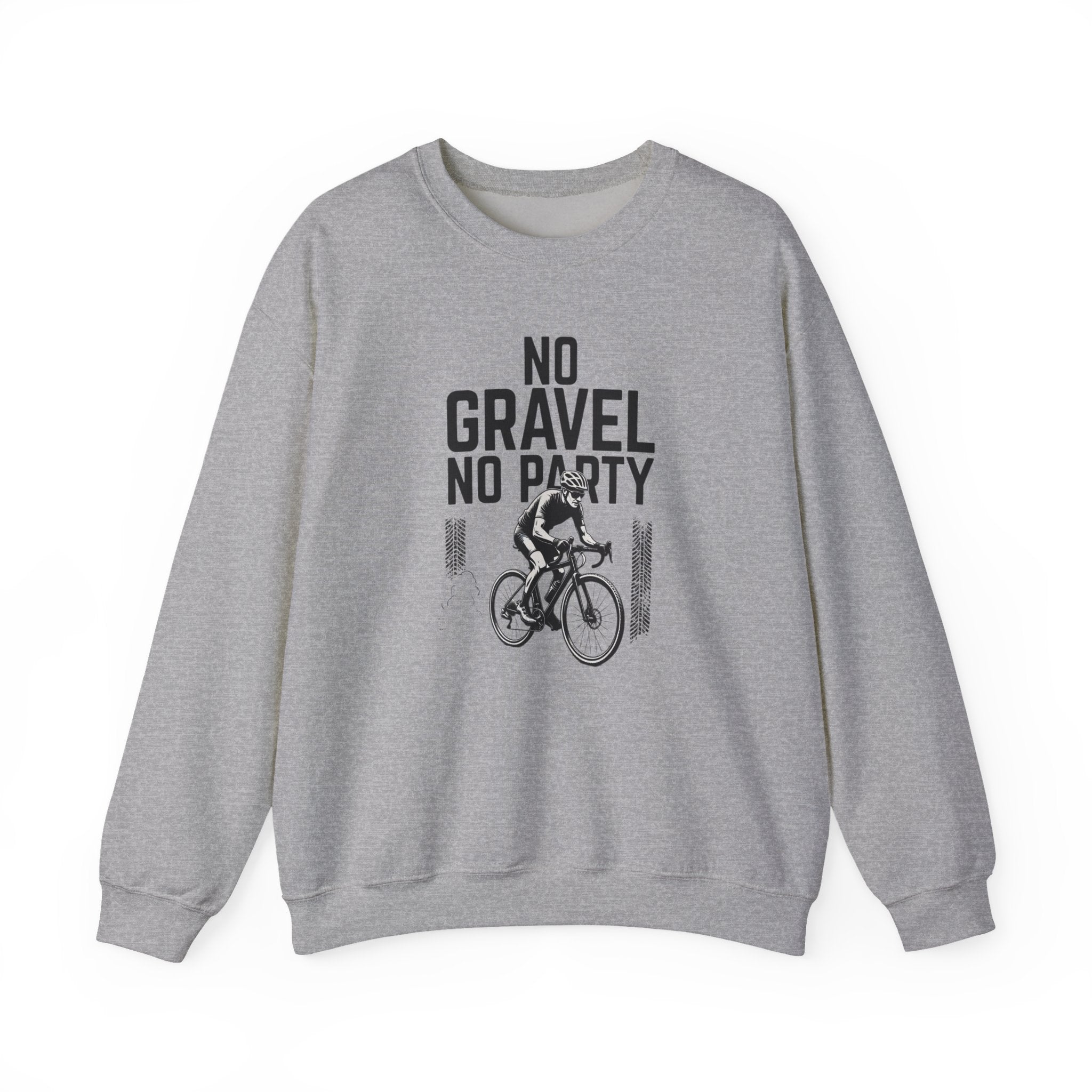 No Gravel No Party — Unisex Crewneck Sweatshirt