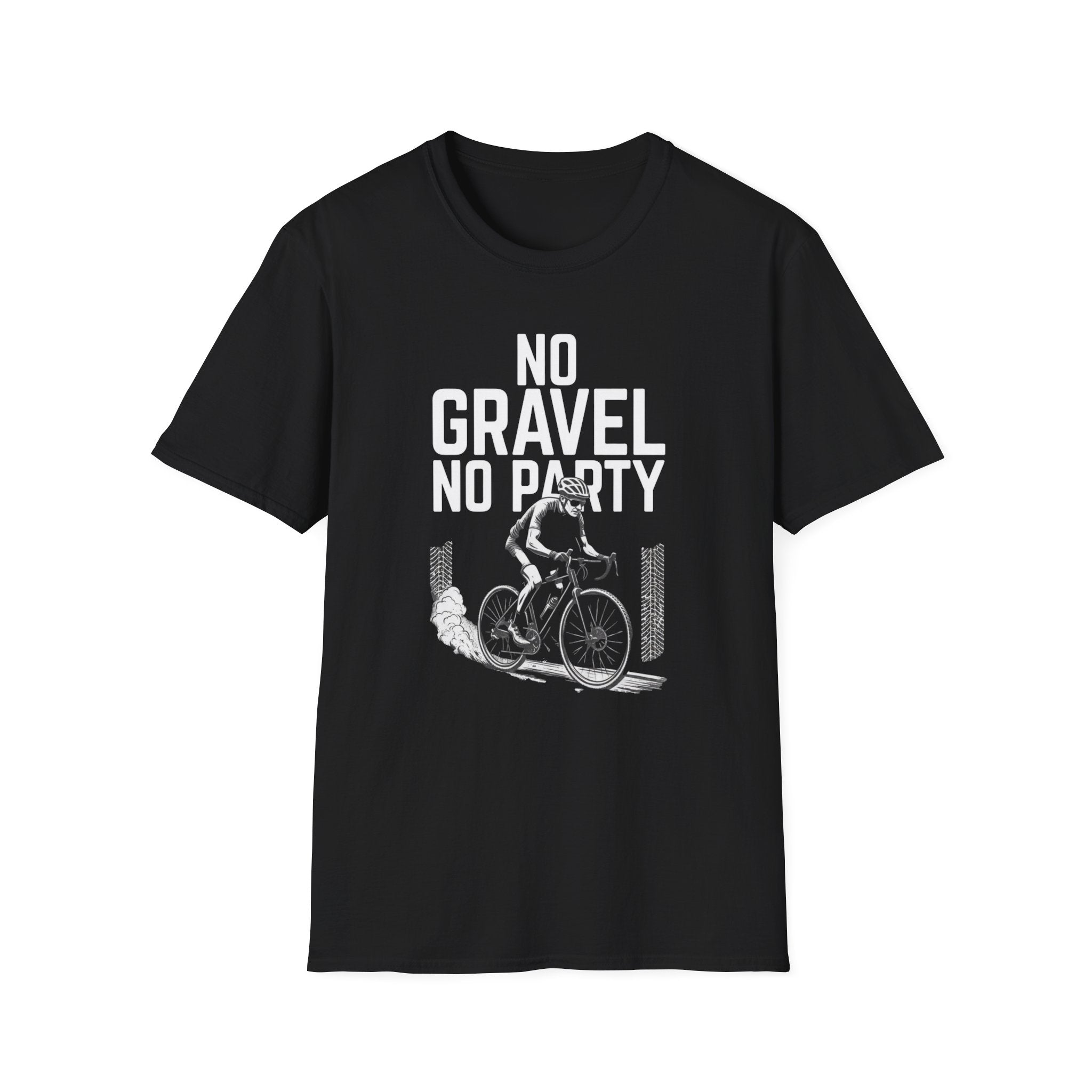 No Gravel No Party — Unisex Softstyle Tee