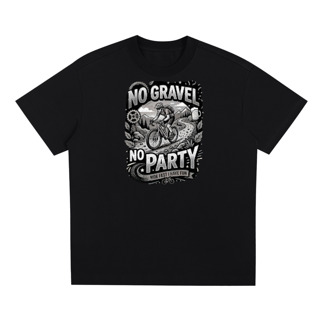 No Gravel No Party — Quick-Dry Performance Tee